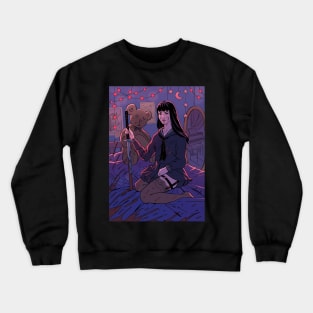 Ninja Schoolgirl Crewneck Sweatshirt